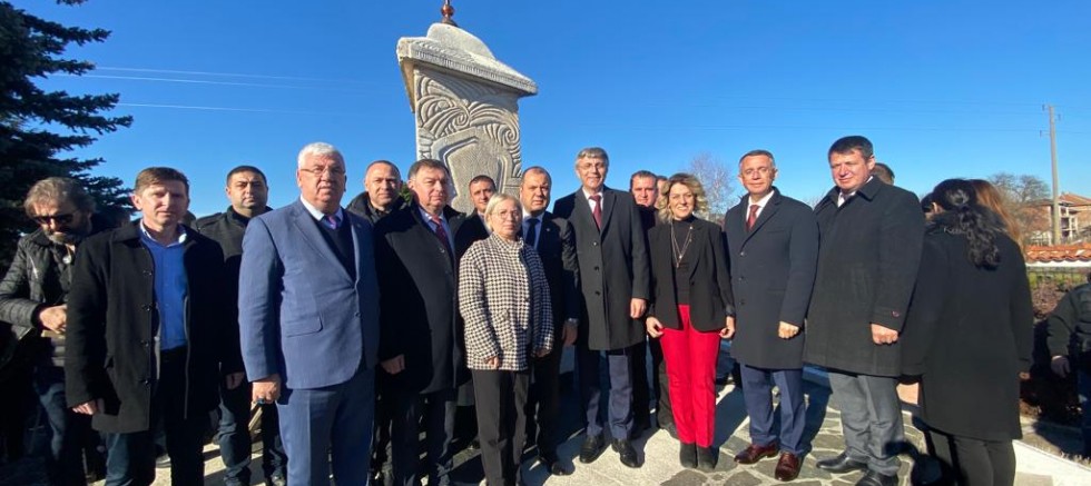 Ergene Belediye Başkanı Bulgaristan’daki Anma Programına Katıldı