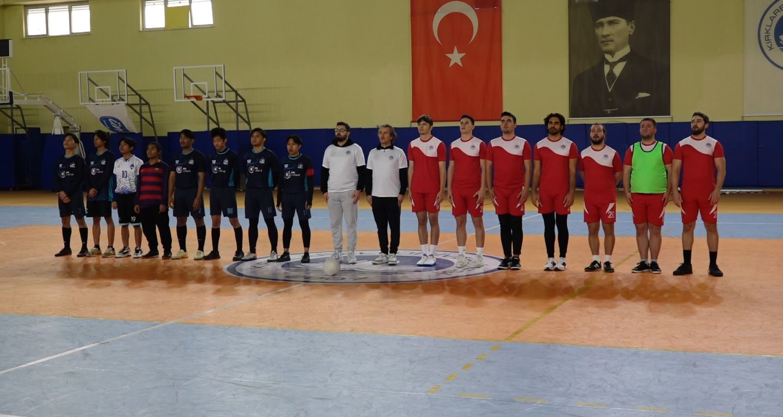 Kırklarelinde Uluslararası Öğrenciler Arası Futsal Dünya Kupası Heyecanı